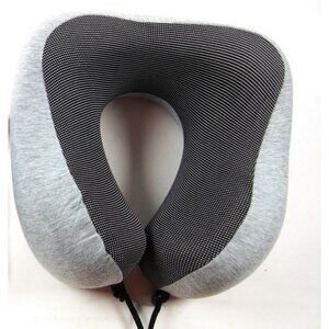 Napfun Neck Pillow for Travel Gray Provides Support to The Head, Neck